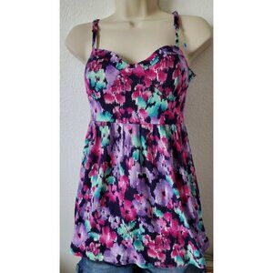 Kirra Spaghetti Floral Tops
